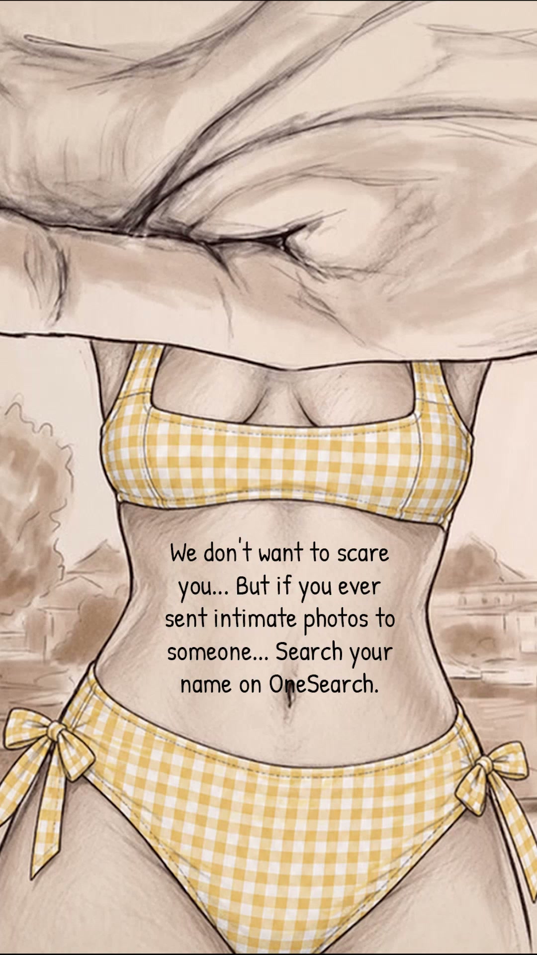 DeepSearch AI - Smart Info Finder Facebook ad: Found your spicy pics online?