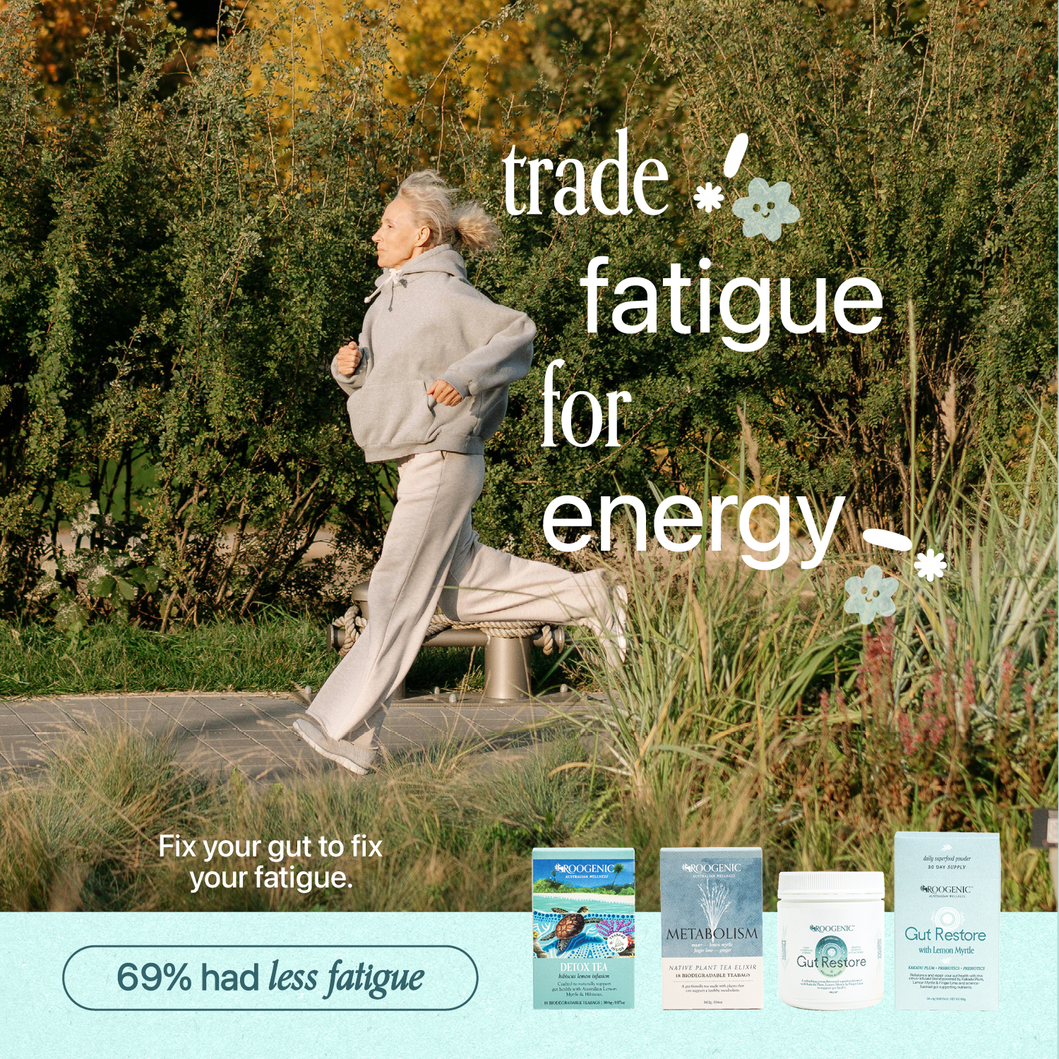 Roogenic Facebook ad