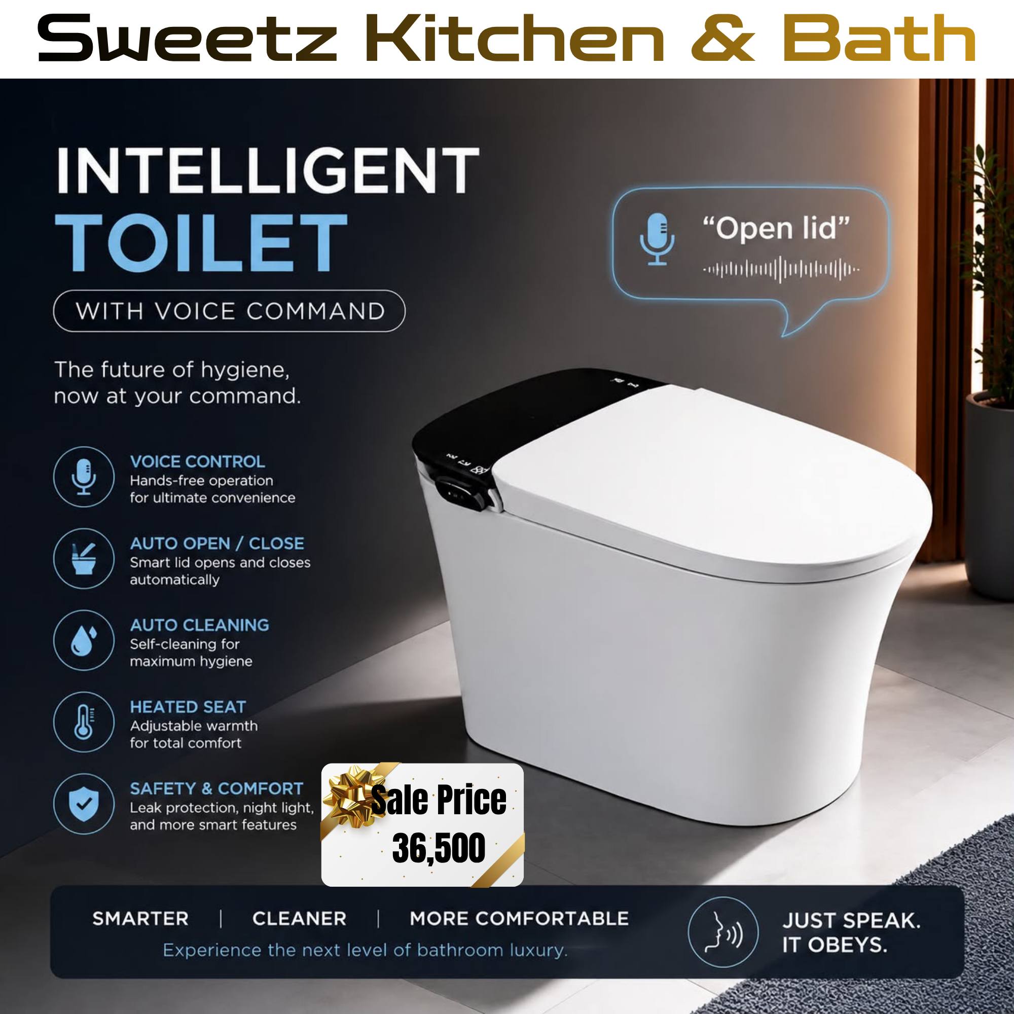 Sweetz Kitchen and Toilet Equipments Facebook ad: Upgrade your home with modern, stylish, and quality…