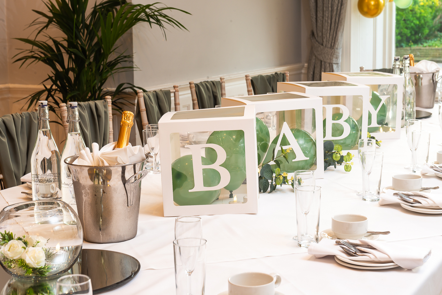 Hatherley Manor Hotel & Spa, Gloucestershire Facebook ad: Baby Showers