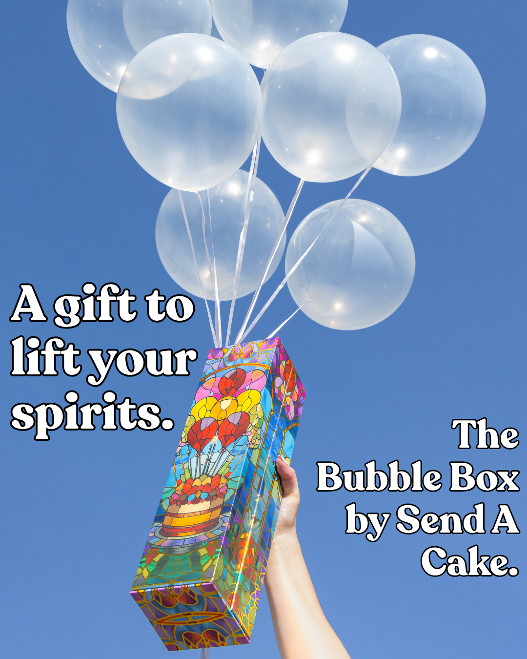 Sendacake Facebook ad