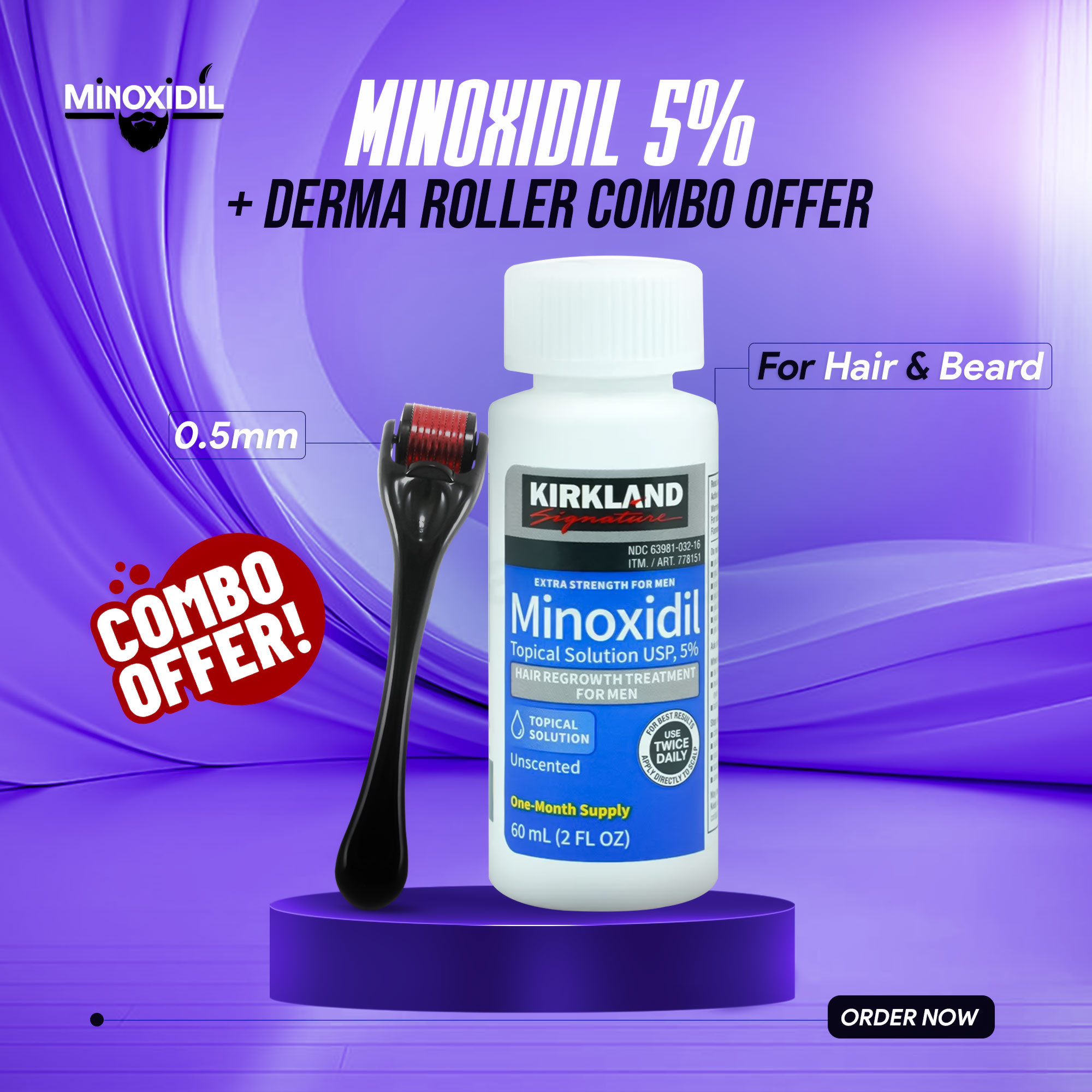 Minoxidil Bangladesh Facebook ad