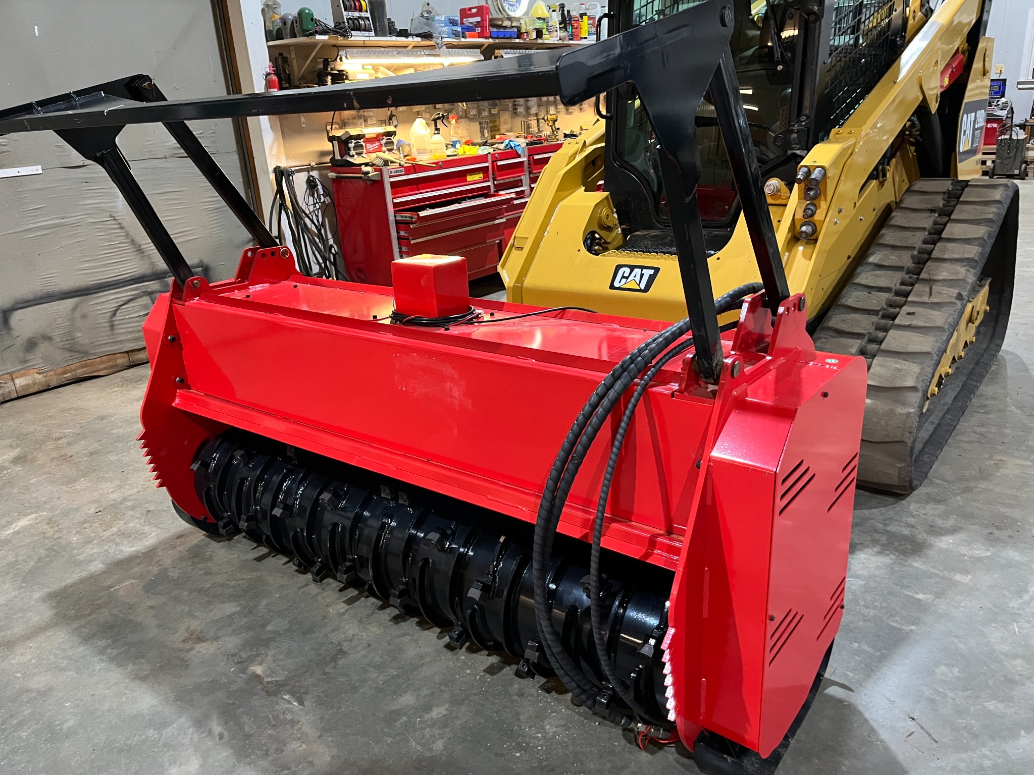 Hank Emilsson Facebook ad: NEW 72PRO, 72 Drum Mulcher for Skid Steer, Universal…