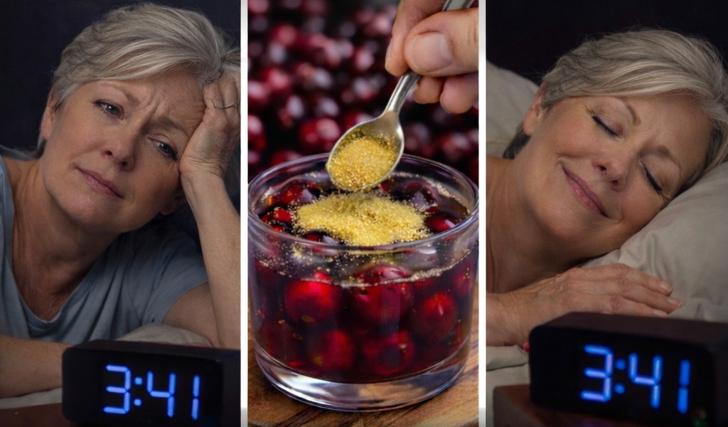 Homemade Beauty Facebook ad: 30-Sec Cherry Trick Stopped My 3am Wake Ups