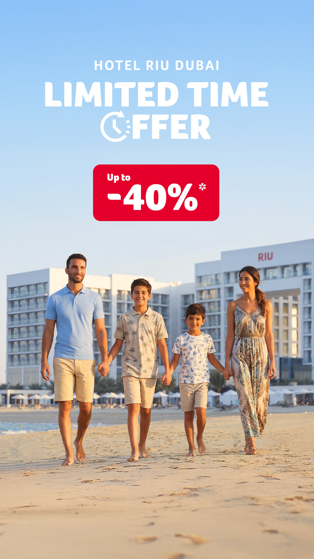RIU Hotels and Resorts Facebook ad