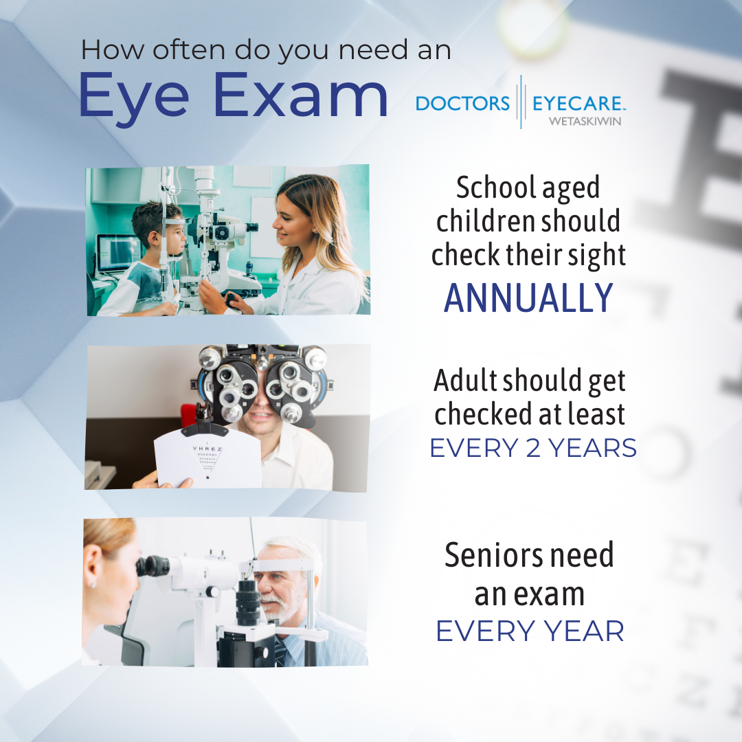 Doctors Eyecare - Wetaskiwin Facebook ad: High-Quality Eye Care and Glasses