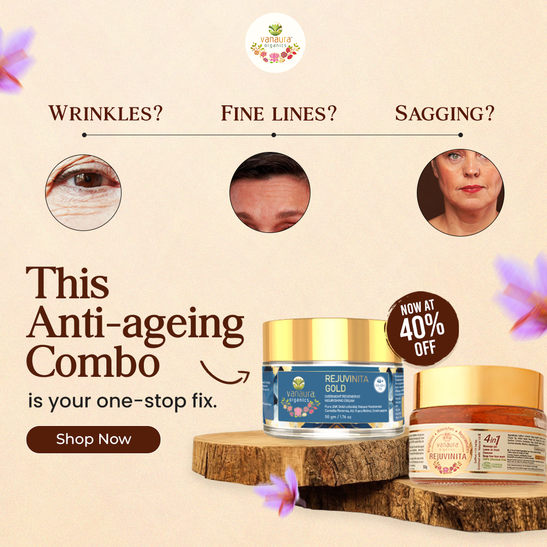 Vanaura Organics - Ayurveda Based Advanced Organic Skin & Haircare Facebook ad