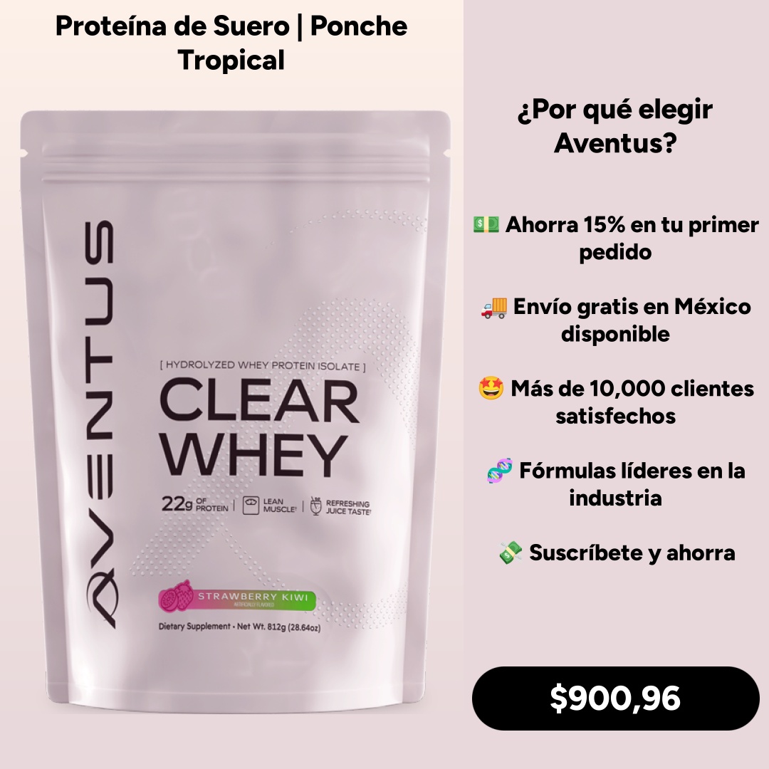 Aventus Supplements Facebook ad: Bienvenidas a Aventus Supplements, donde tu salud es…