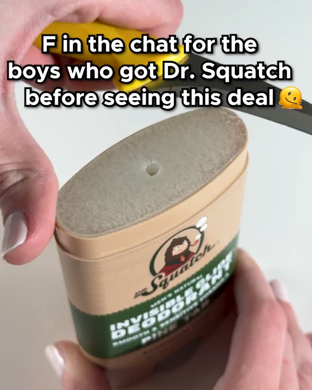 Dr. Squatch Facebook ad: 3 FREE gifts from Dr. Squatch? Don’t mind if we do