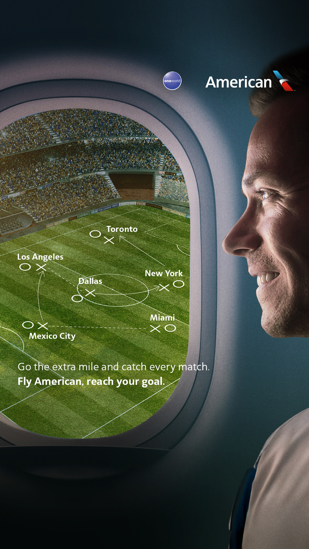 American Airlines Facebook ad