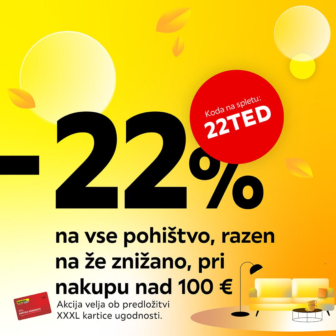 Lesnina XXXL Slovenija Facebook ad: Nova sezona za vaš dom