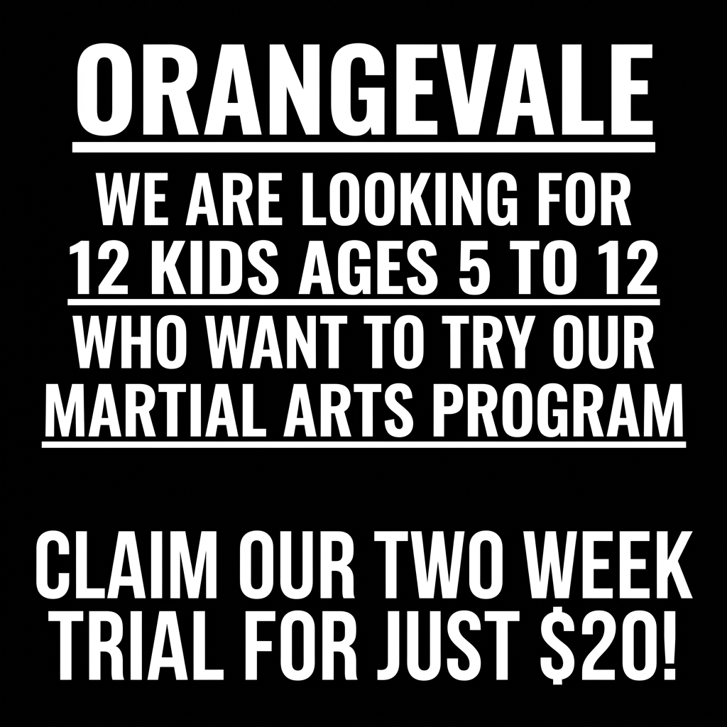 Orangevale Academy - Family Taekwondo Facebook ad
