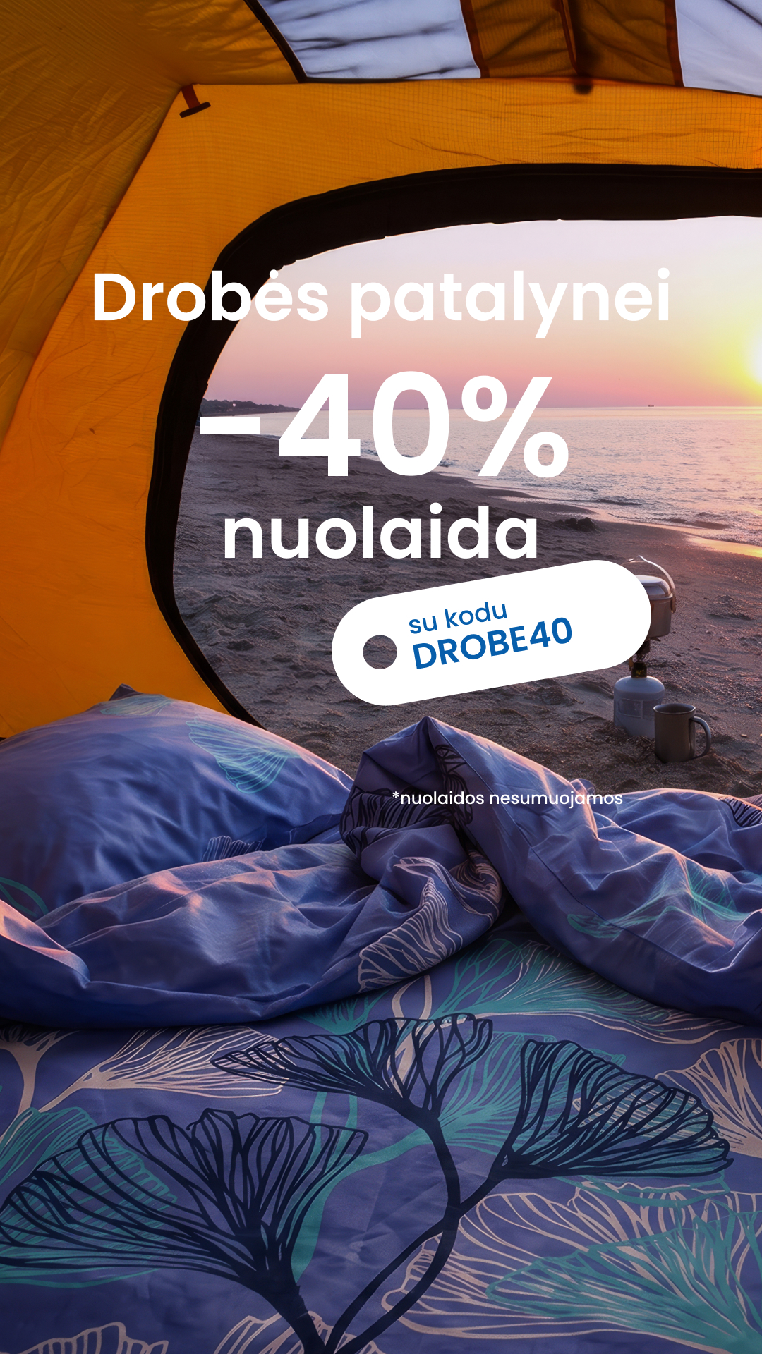 Nostra- Tekstilė Jūsų namams Facebook ad