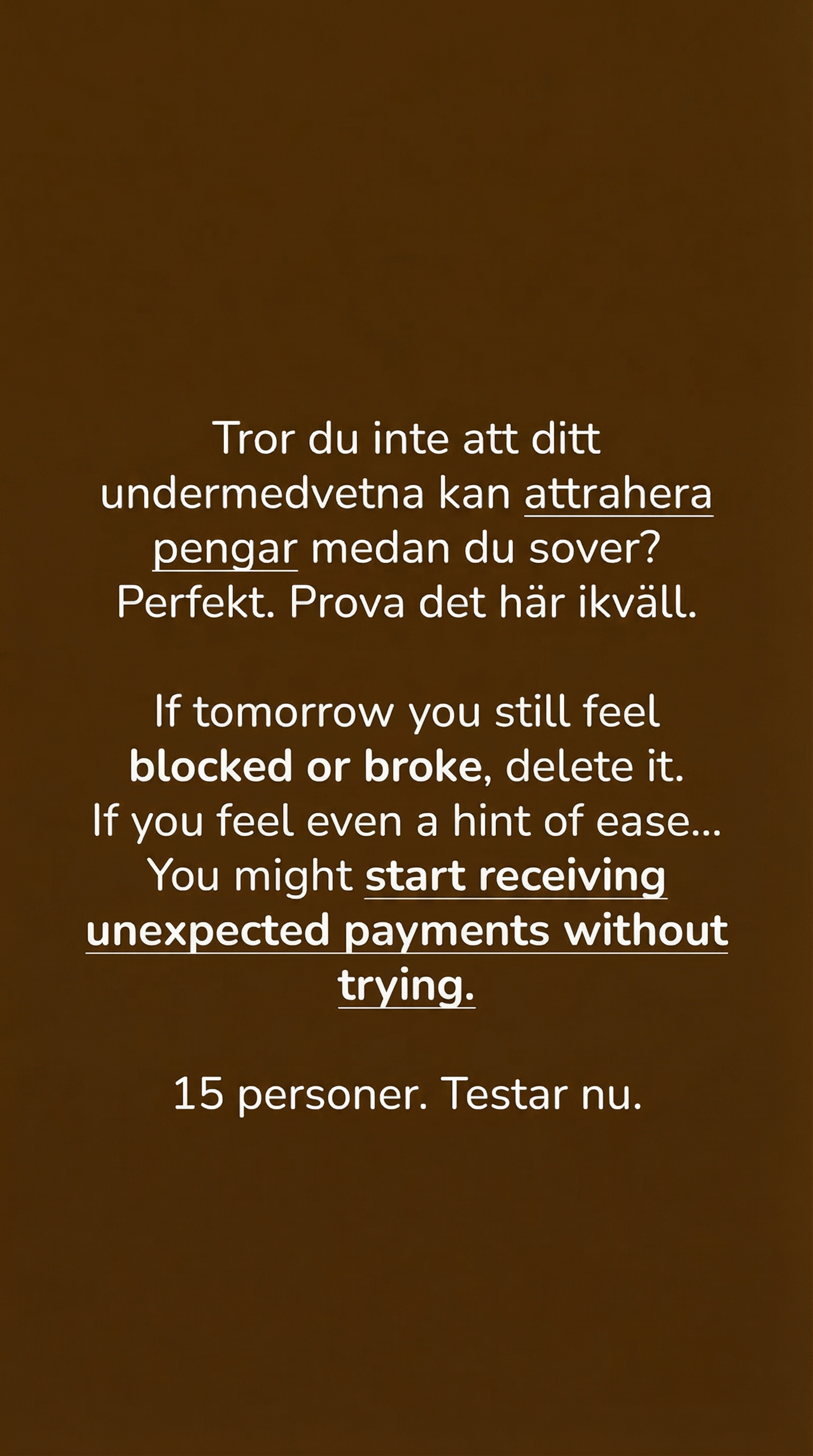 Magnet Mind Facebook ad