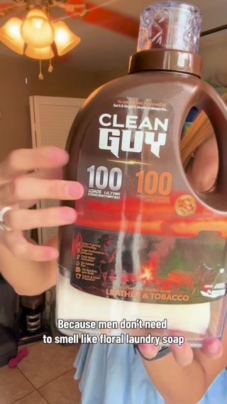 Clean Guy Facebook ad: Makes Gym Clothes Smell Better