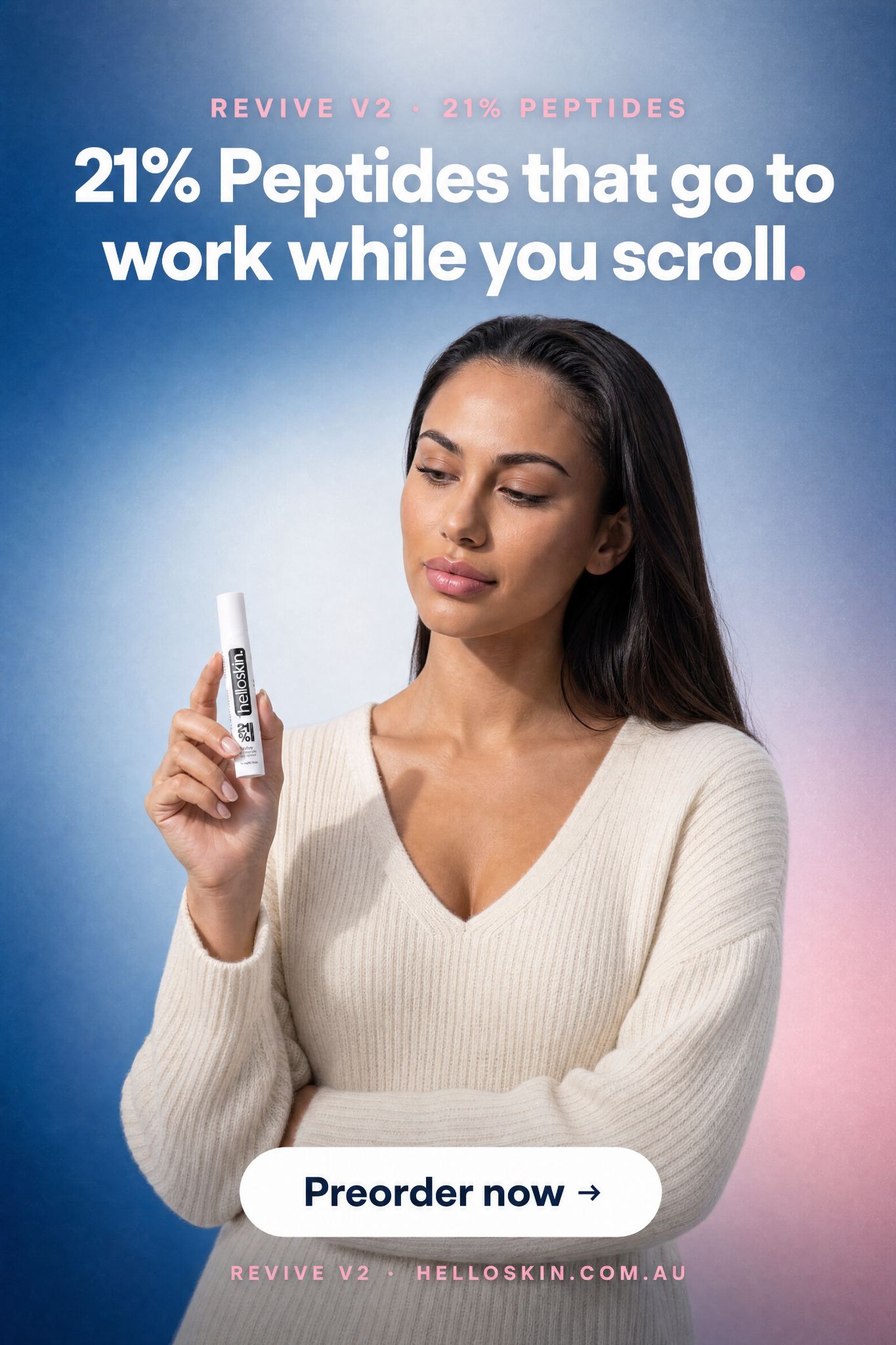 Helloskin Facebook ad