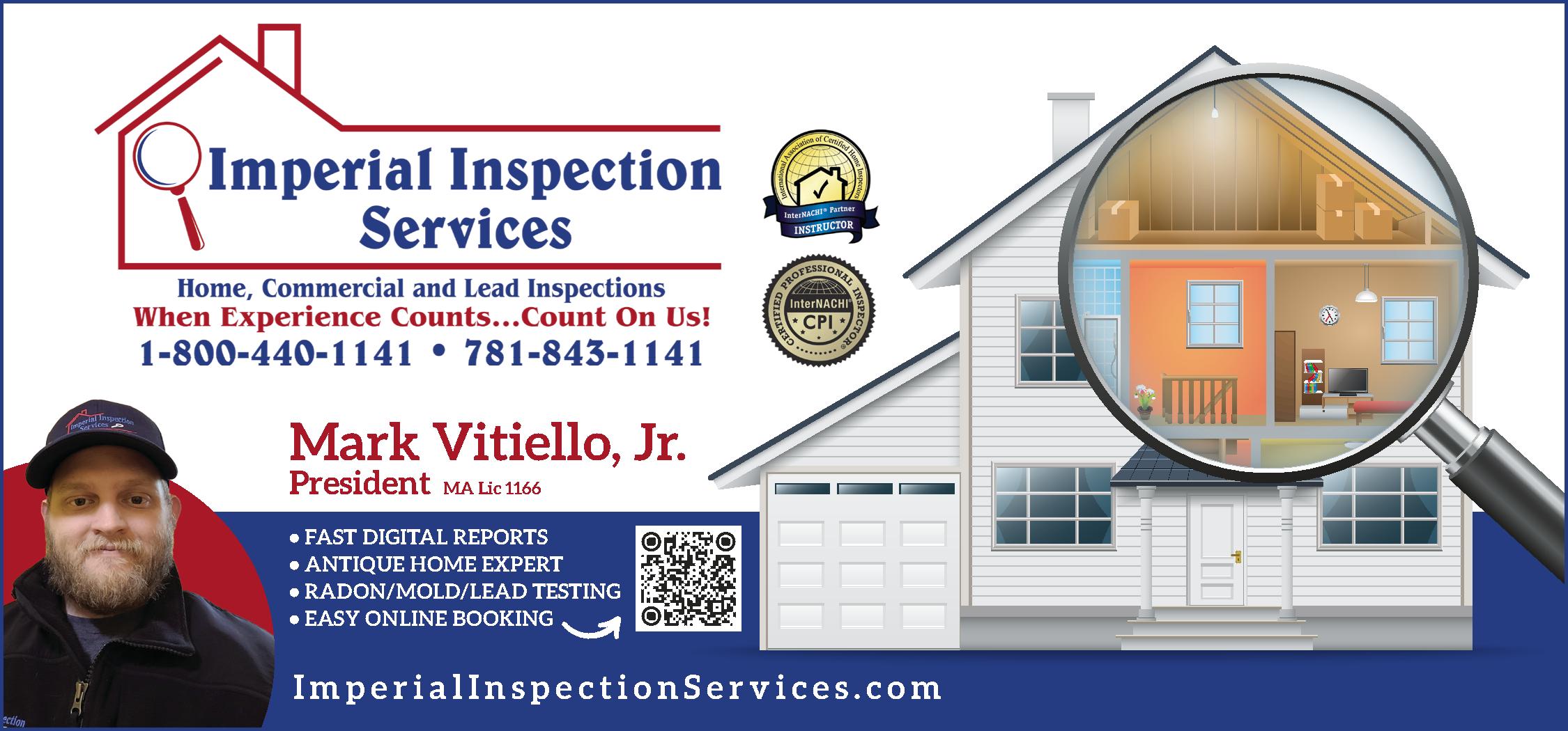 Imperial Inspection Services Facebook ad