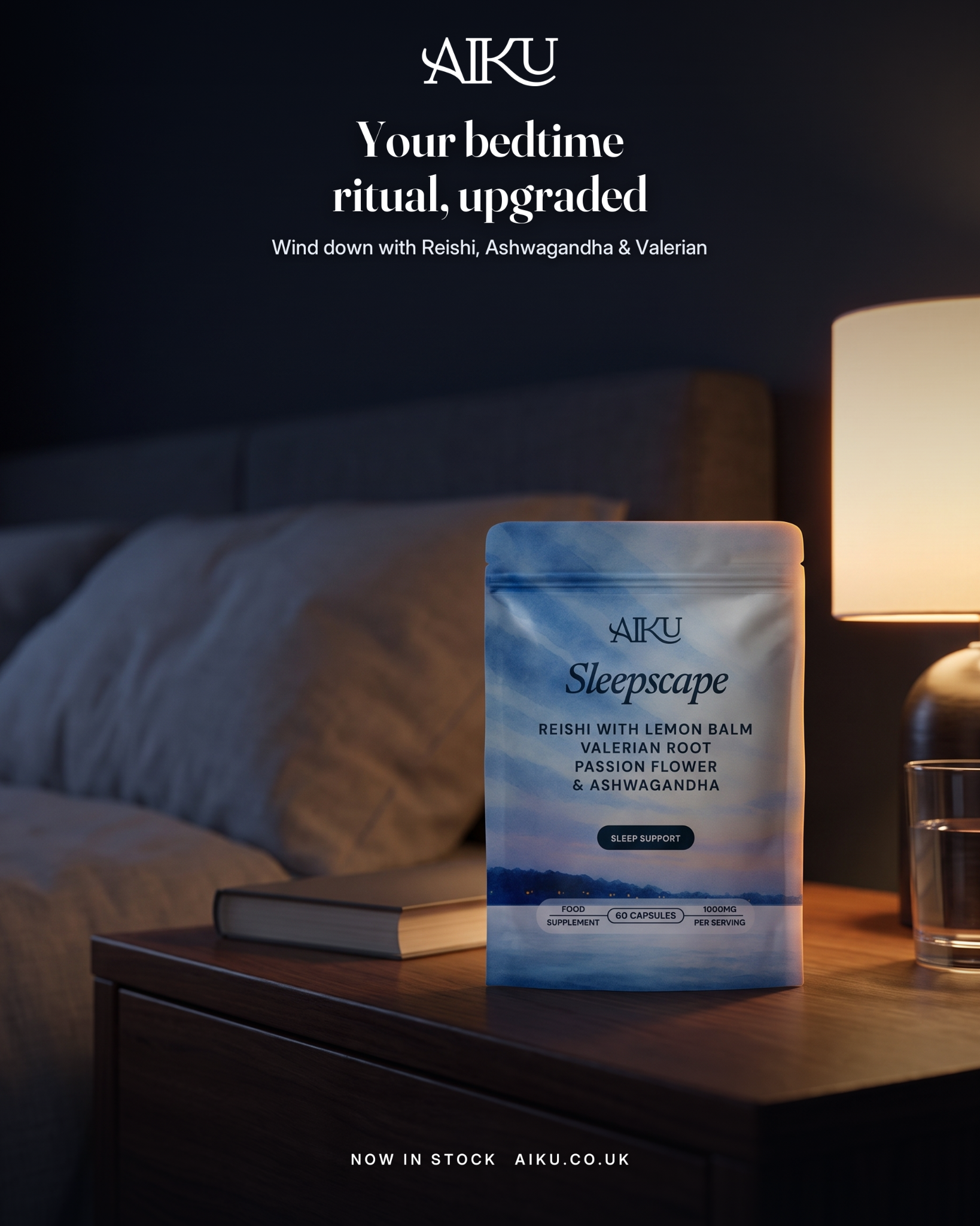 Aiku Labs Facebook ad: The Sleep Supplement That Regulates