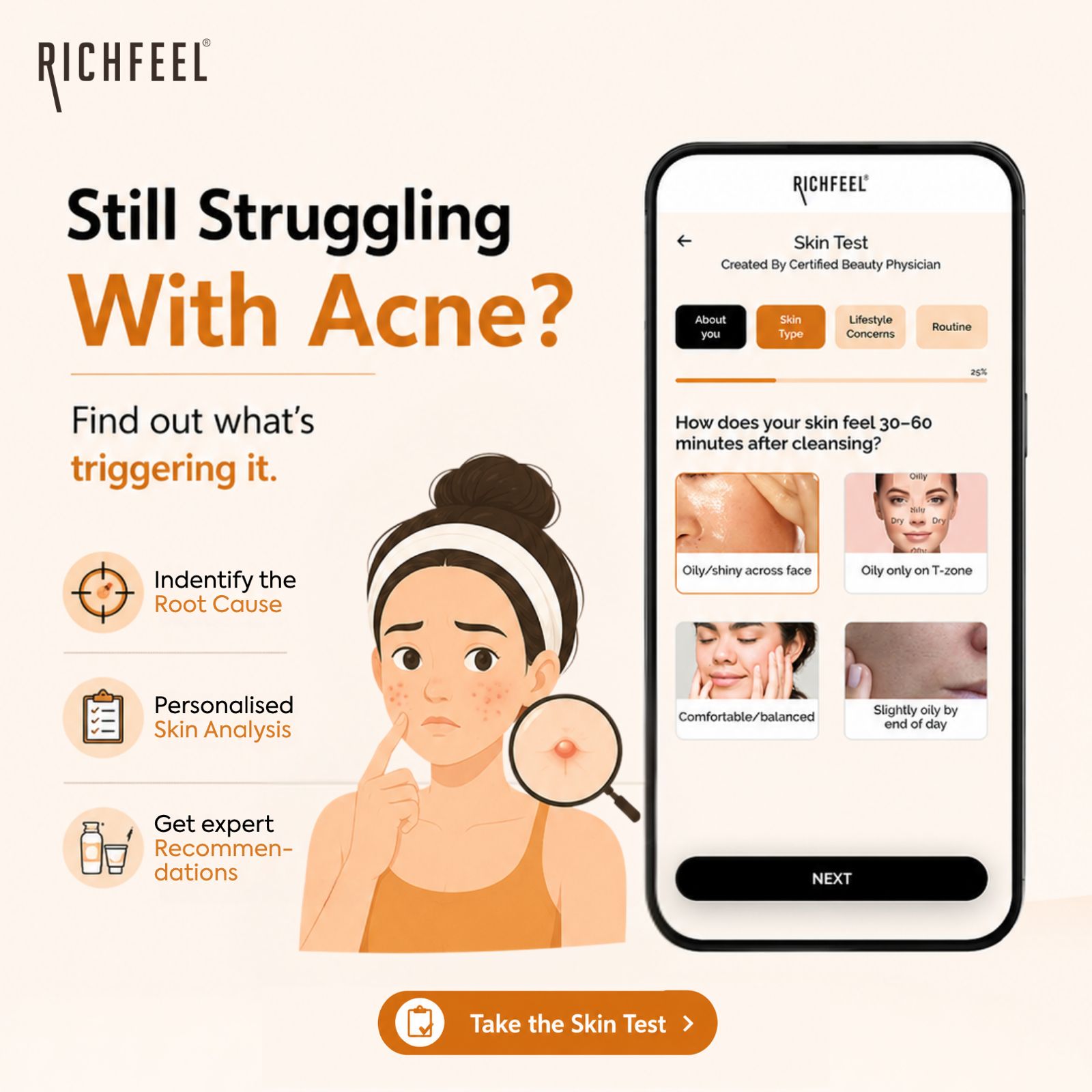 Richfeel Personal Care Facebook ad