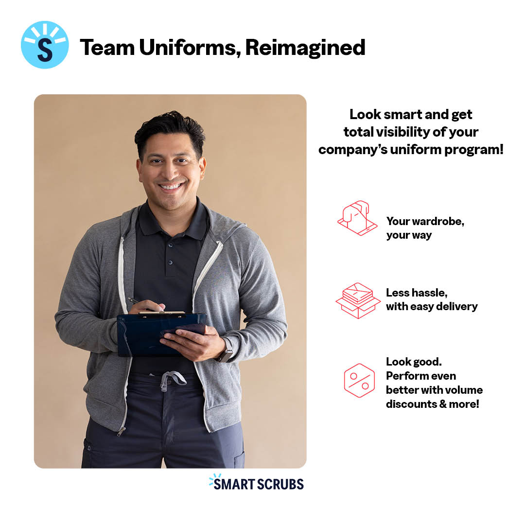 SmartScrubs Facebook ad