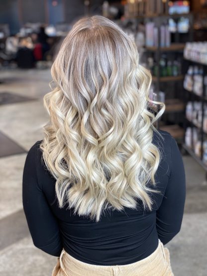 The Junction Salon & Bar Facebook ad: Beautiful hair. Relaxed atmosphere.