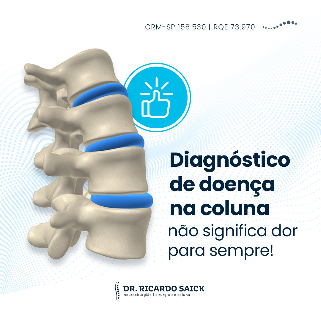 Dr Ricardo Saick Facebook ad: Dr. Ricardo Saick | Neurocirurgião | Cirurgia de coluna