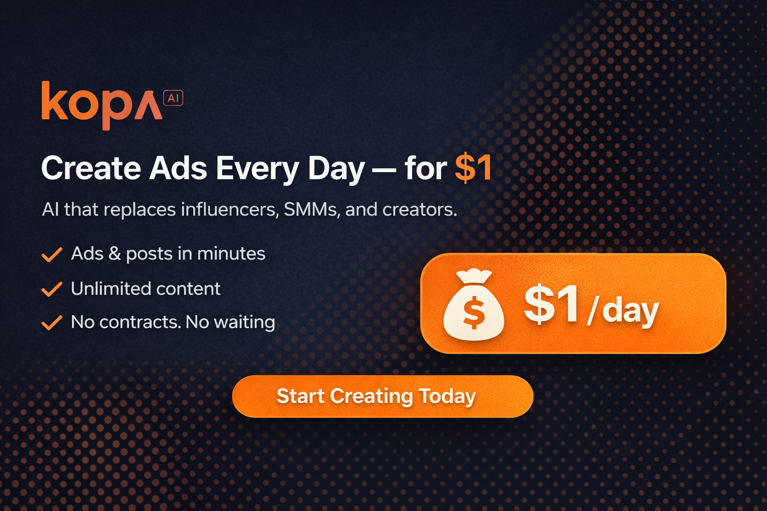kopa.ai Facebook ad