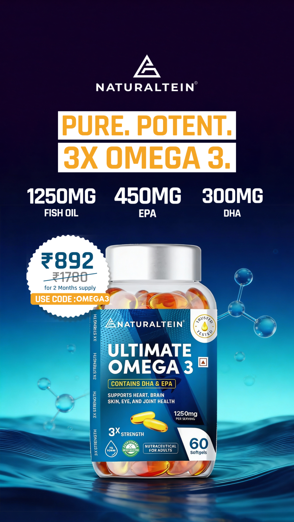 Naturaltein India Facebook ad