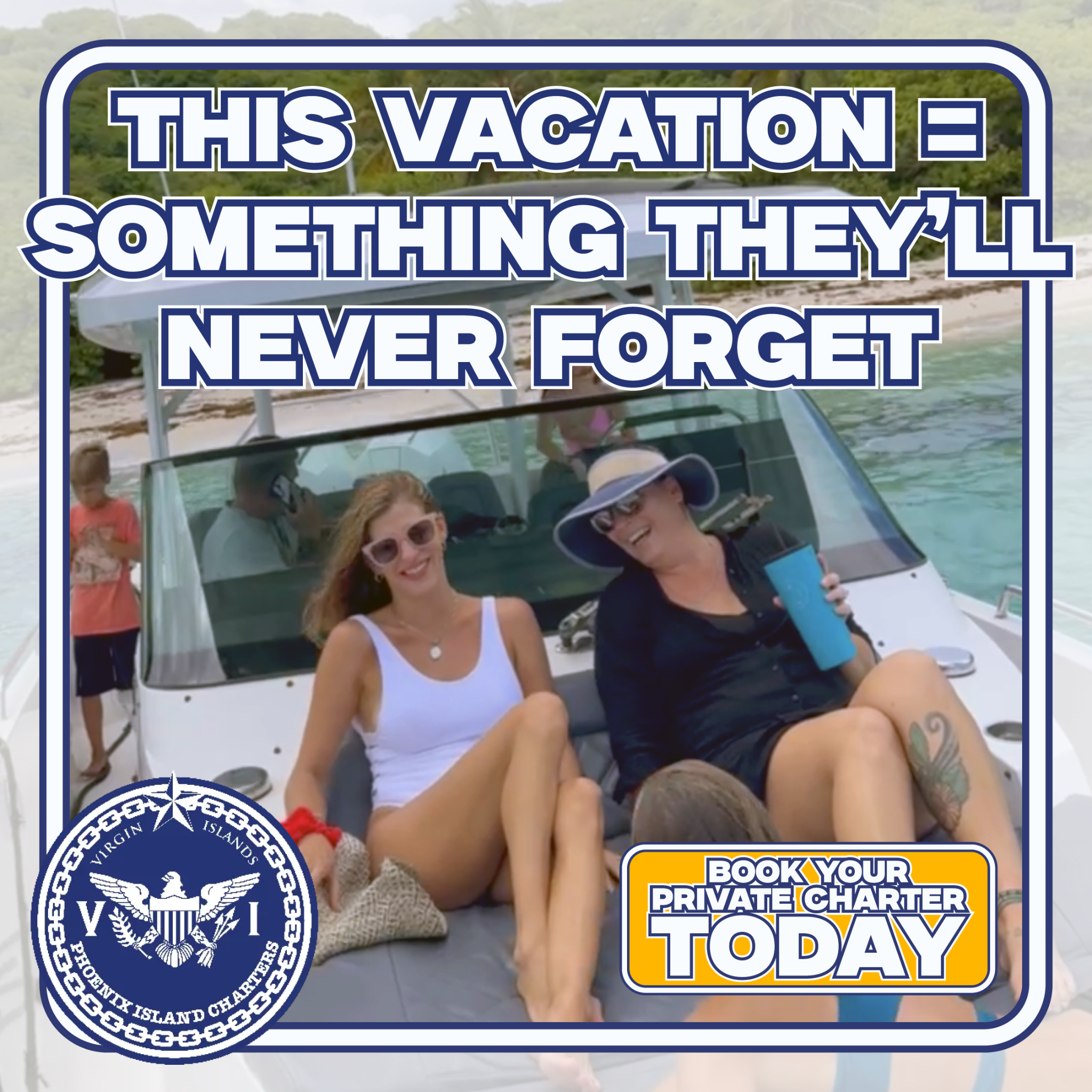Phoenix Island Charters Facebook ad