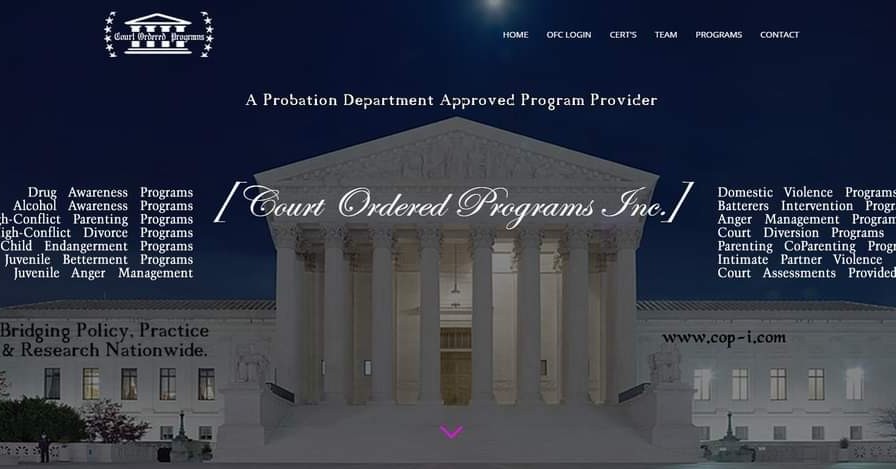 Court Ordered Classes Facebook ad: Court Accepted Domestic Violence, Anger Management, BIP…