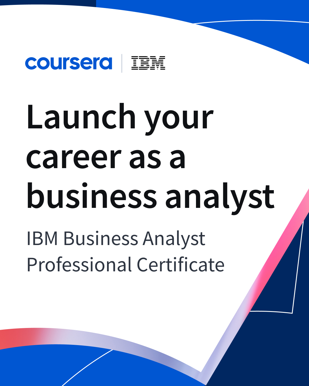 Coursera Facebook ad