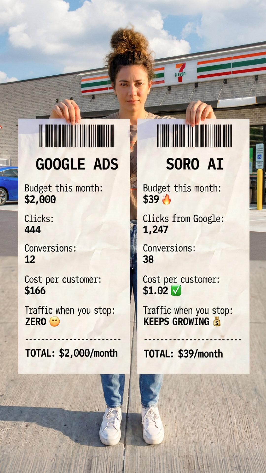 Soro SEO Facebook ad