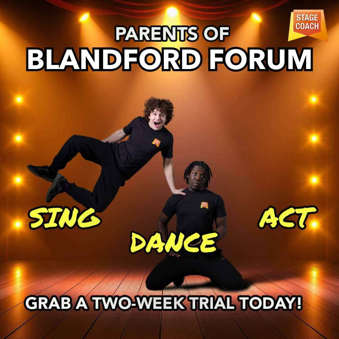 Stagecoach Performing Arts Blandford Forum and Shaftesbury Facebook ad: Parents of Blandford Forum