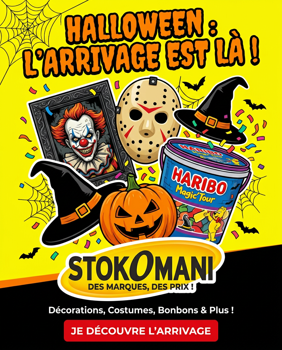 Stokomani Facebook ad: Halloween est arrivé!