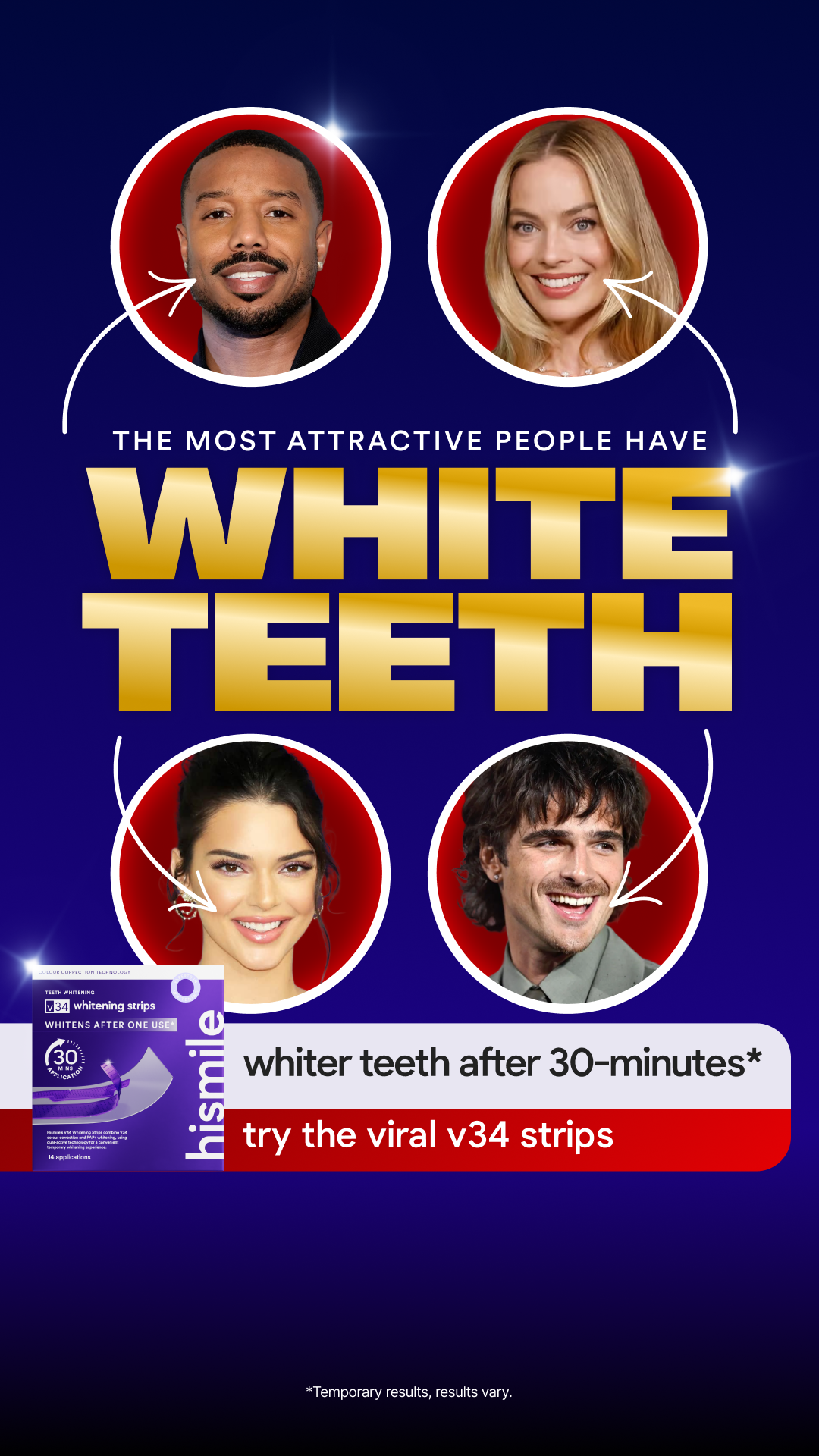Hismile Facebook ad