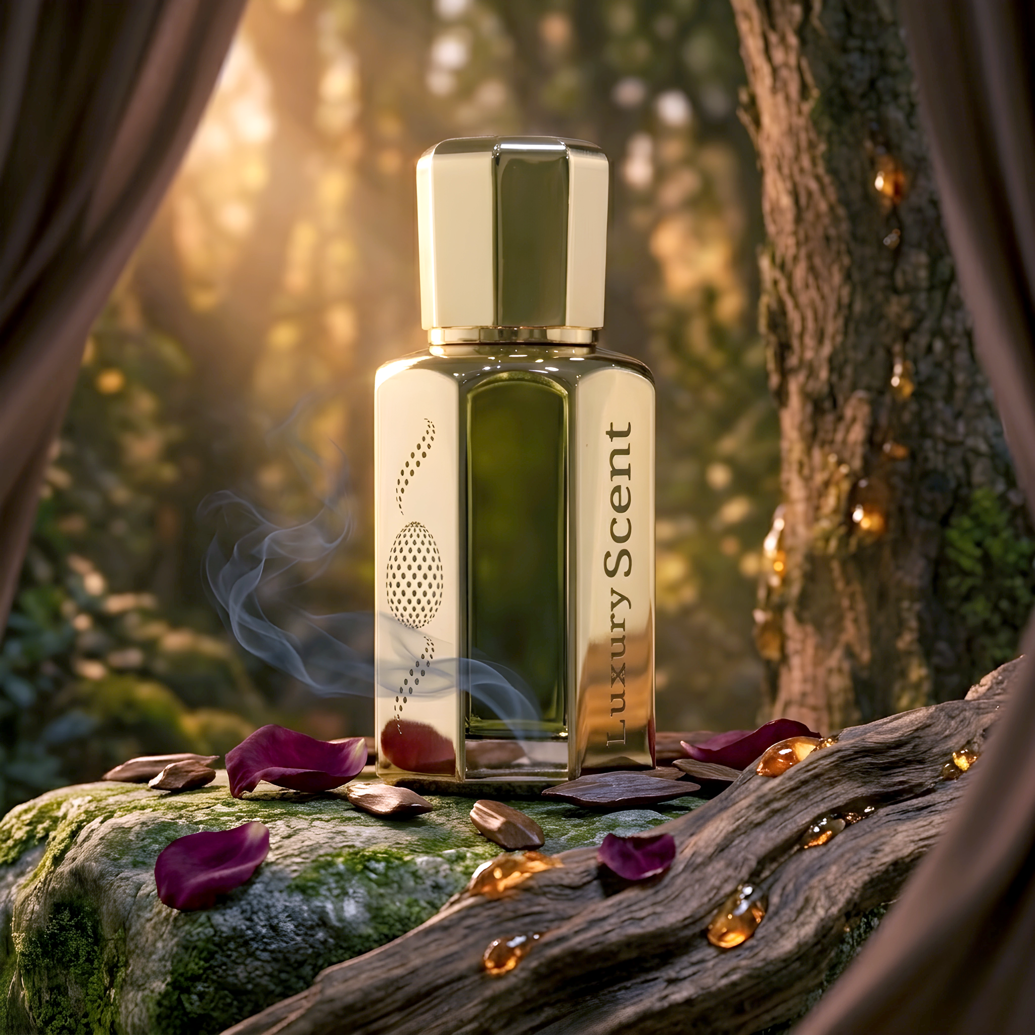 Luxury Scent Facebook ad: Discover a captivating blend of Patchouli Oud with…