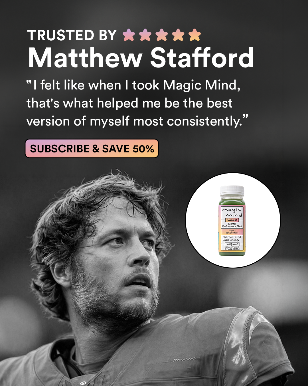 Magic Mind Facebook ad