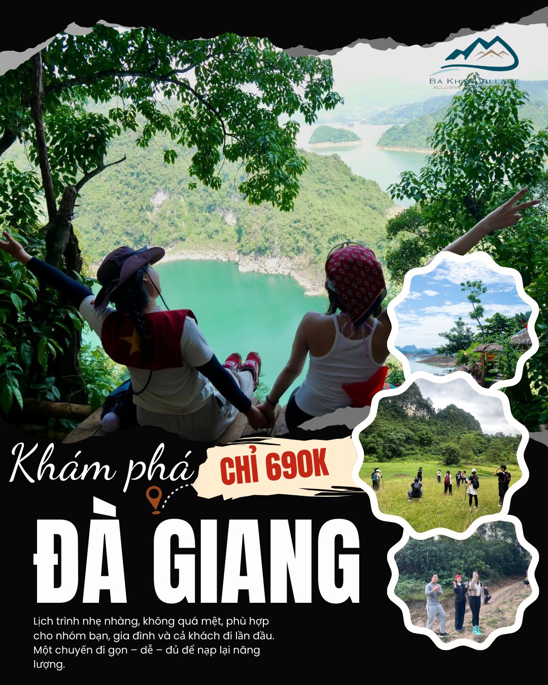 Bakhan Village Resort Facebook ad: GIÁ SINH VIÊN CHỈ 690.000Đ/KHÁCH | KHÁM PHÁ…