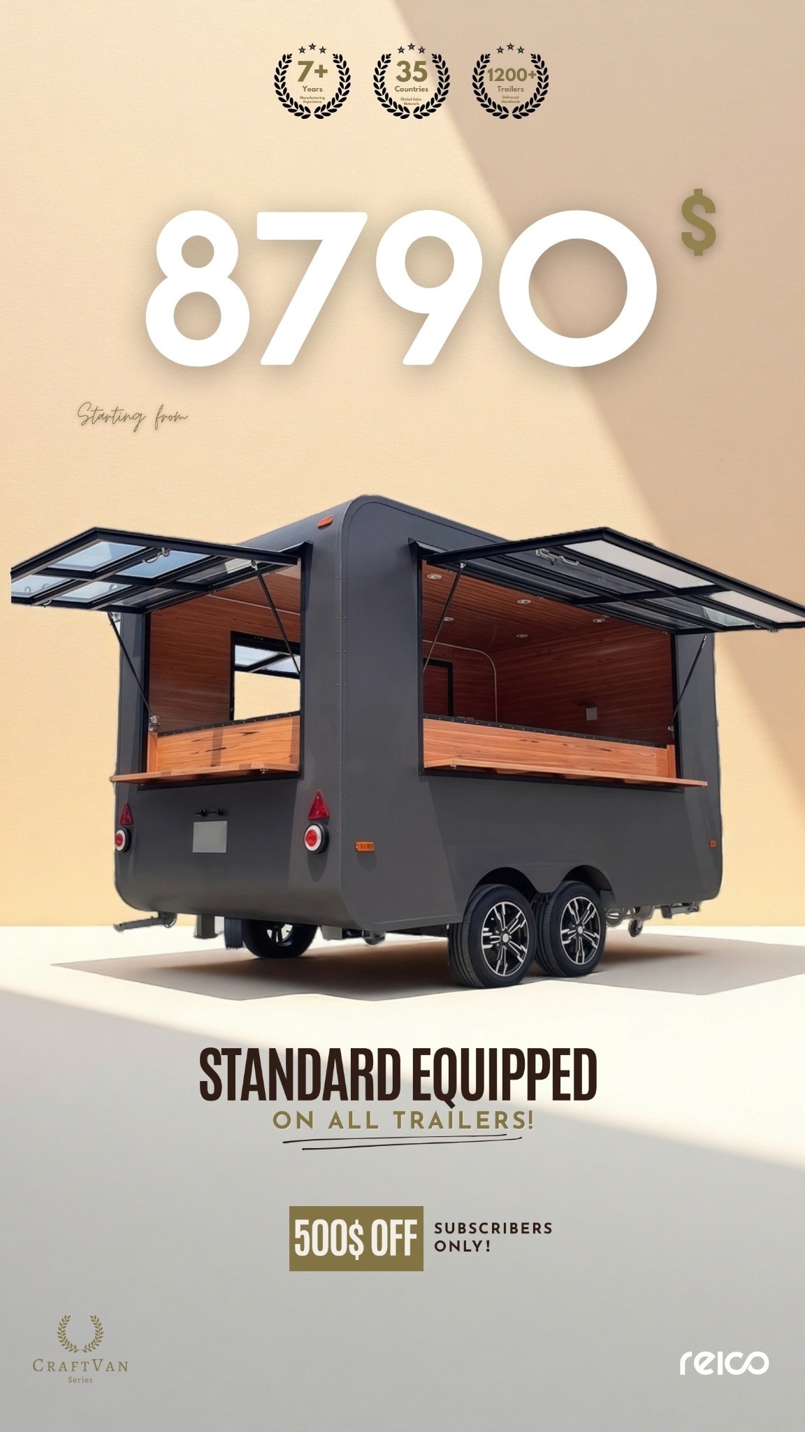 REICO Food Trailer Hub Facebook ad
