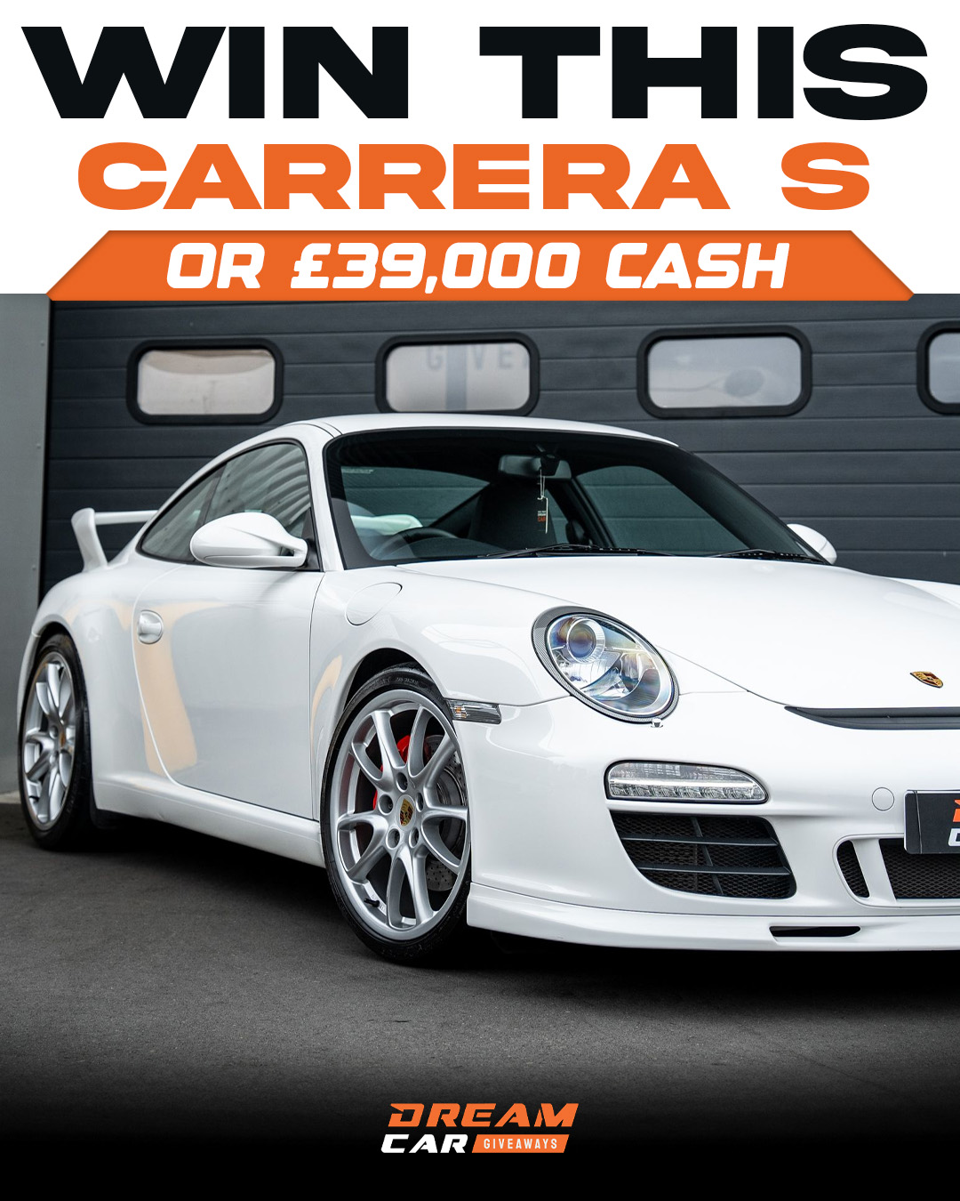 Dream Car Giveaways Facebook ad