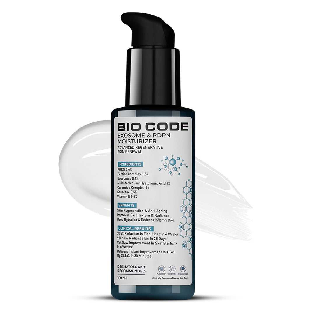 Bio Code Facebook ad: Skincare, decoded.