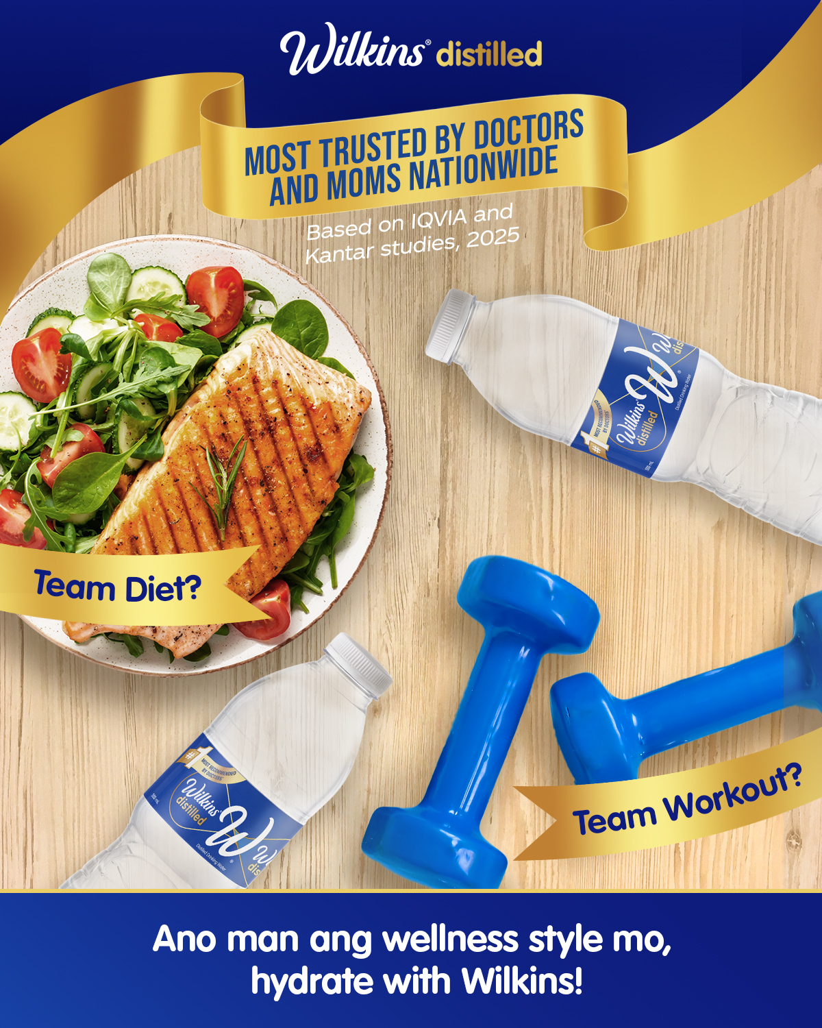 Wilkins Water Facebook ad: Ang routine mo, pa-iba iba yan, pero ‘pag…