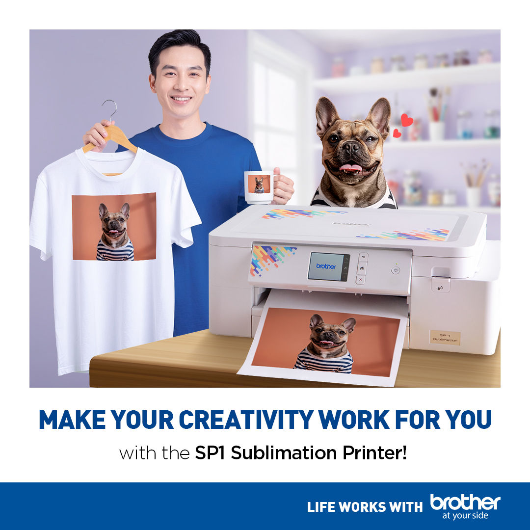 Brother Philippines Facebook ad: We mean business in bringing your ideas to…