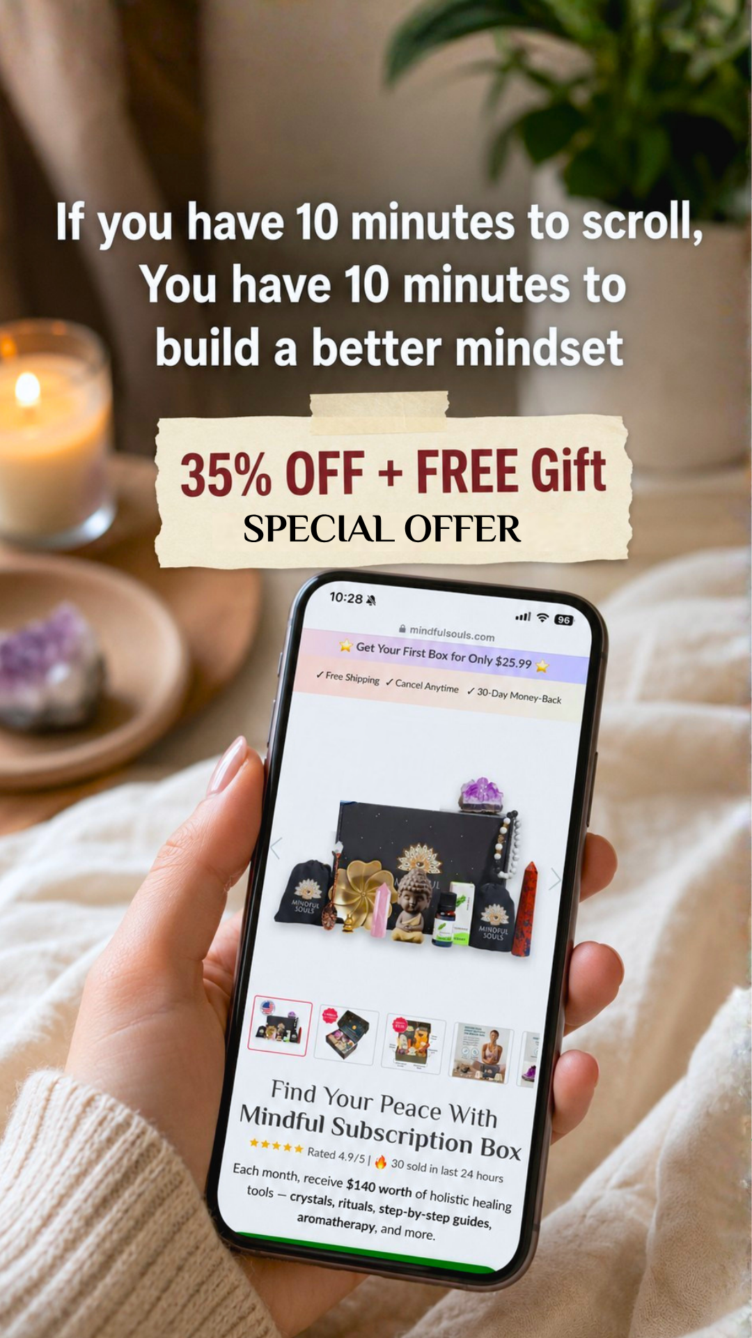 Mindful Souls Facebook ad
