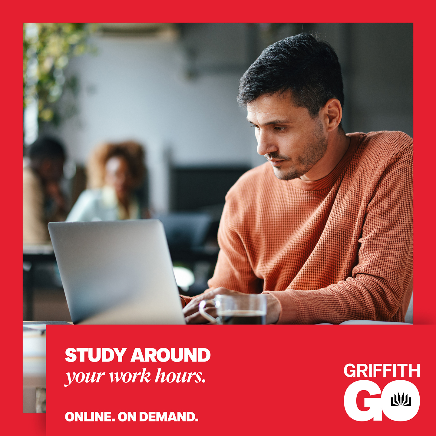 Griffith University Facebook ad