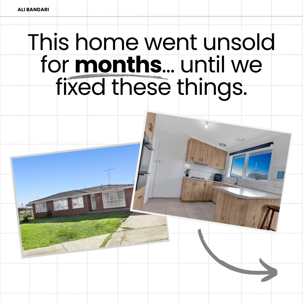 Ali Bandari-Area Specialist Facebook ad: This home went unsold for months… until we…