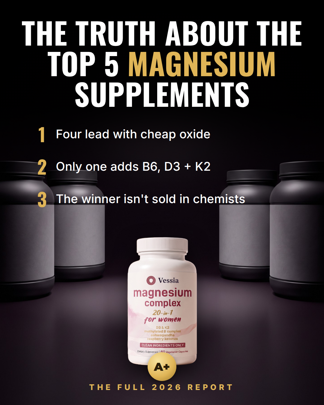 What Women Aren't Told Facebook ad: 5 Best Magnesiums For Women In Australia