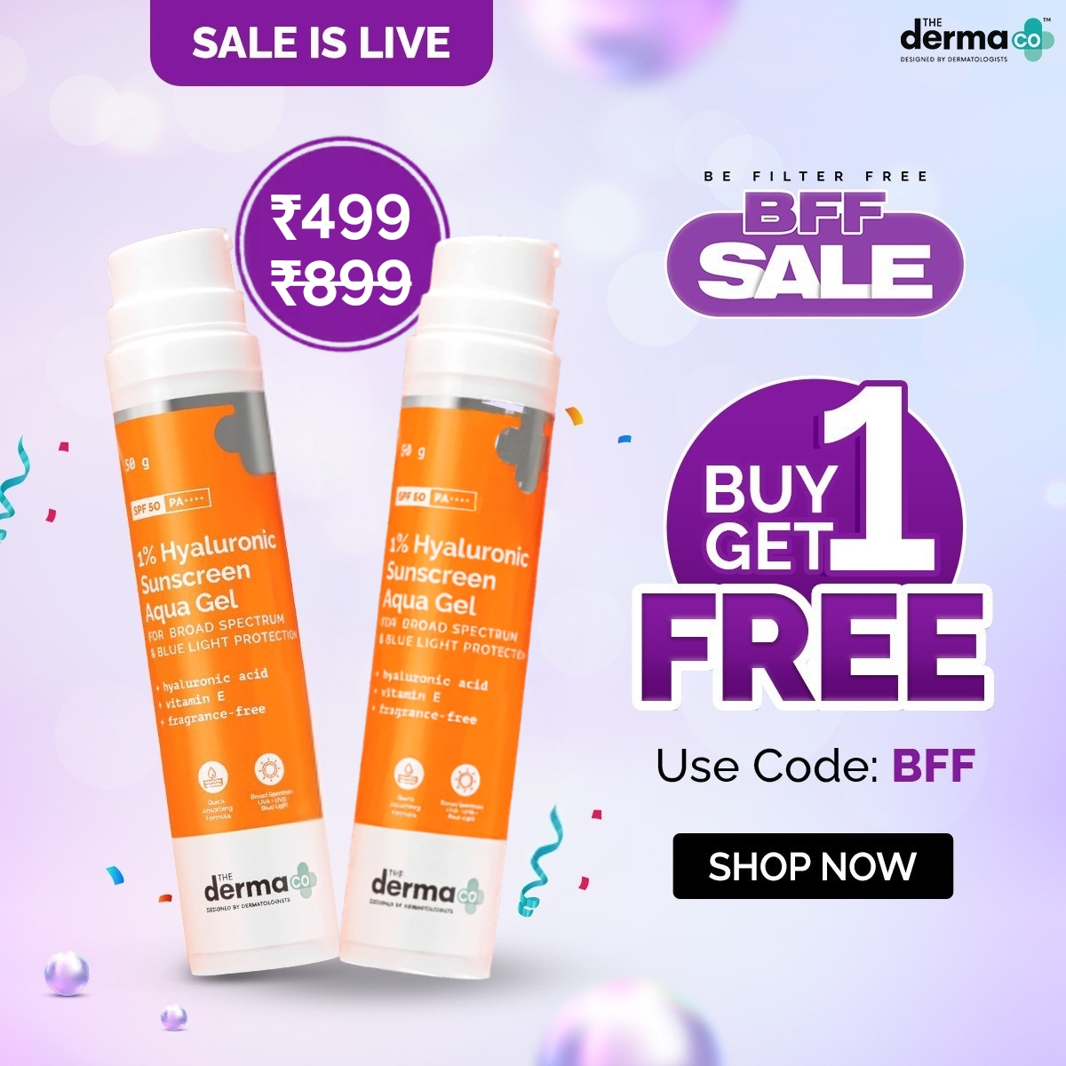The Derma Co. Facebook ad