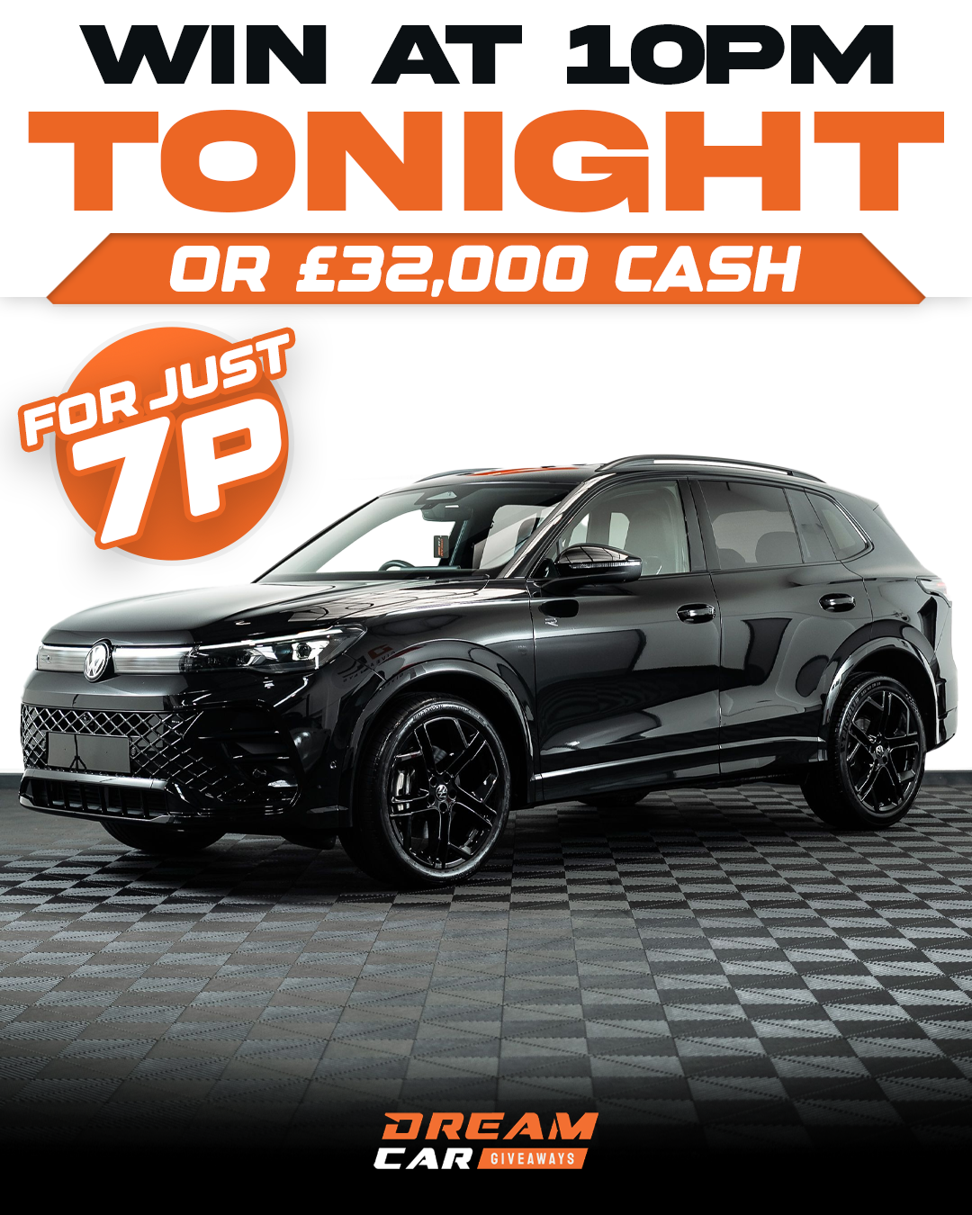 Dream Car Giveaways Facebook ad