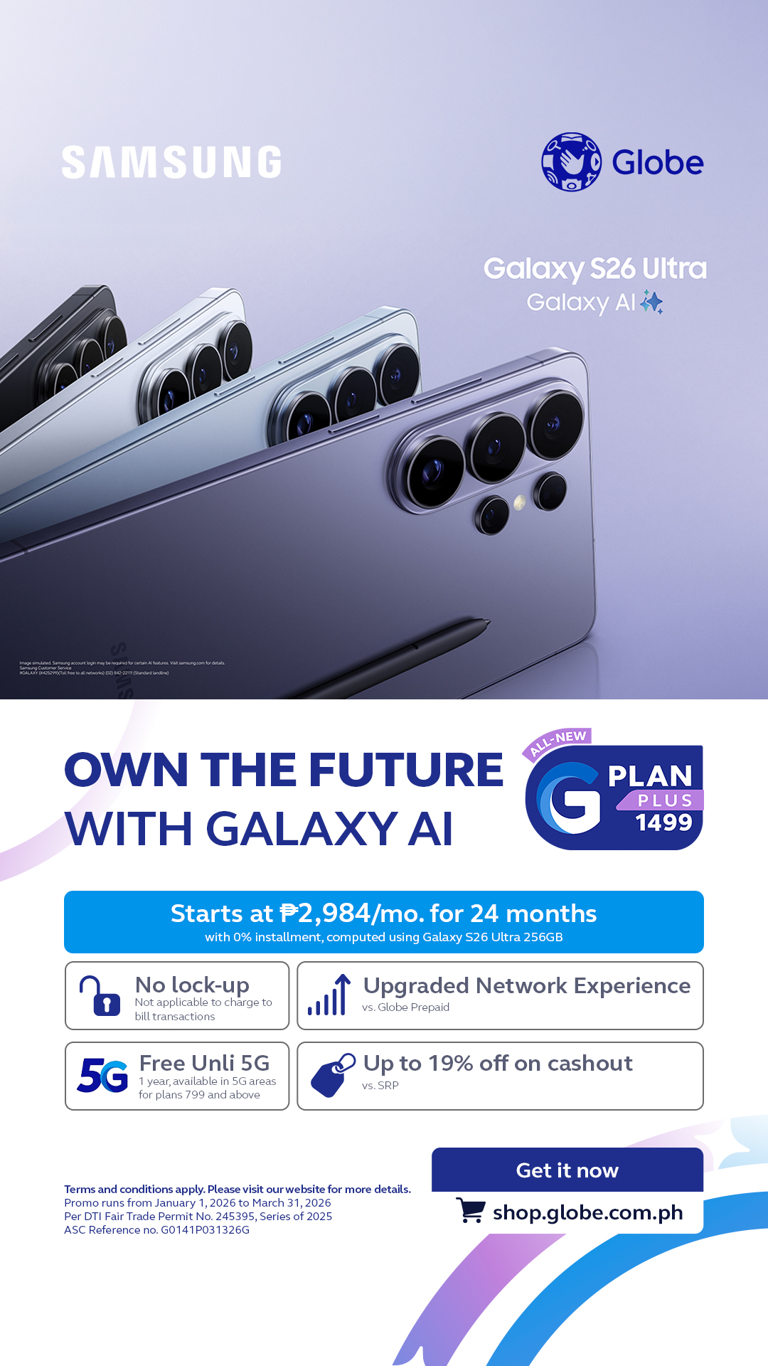 Globe Telecom Facebook ad